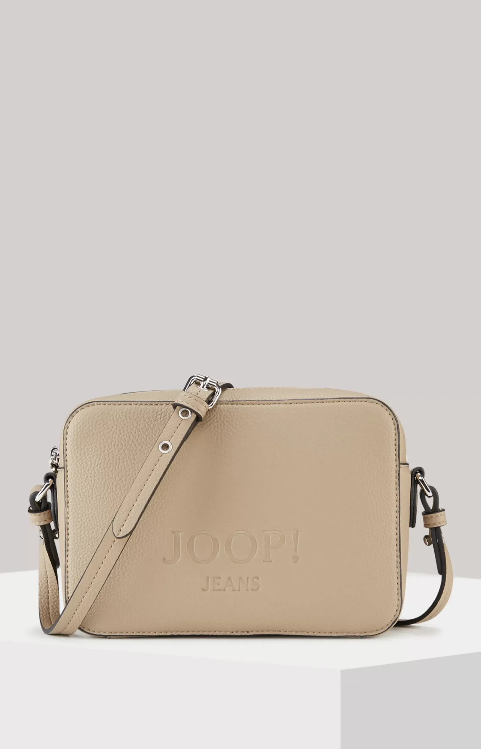 Discount JOOP! Lettera Cloe Shoulder Bag in Greige denim brown 2