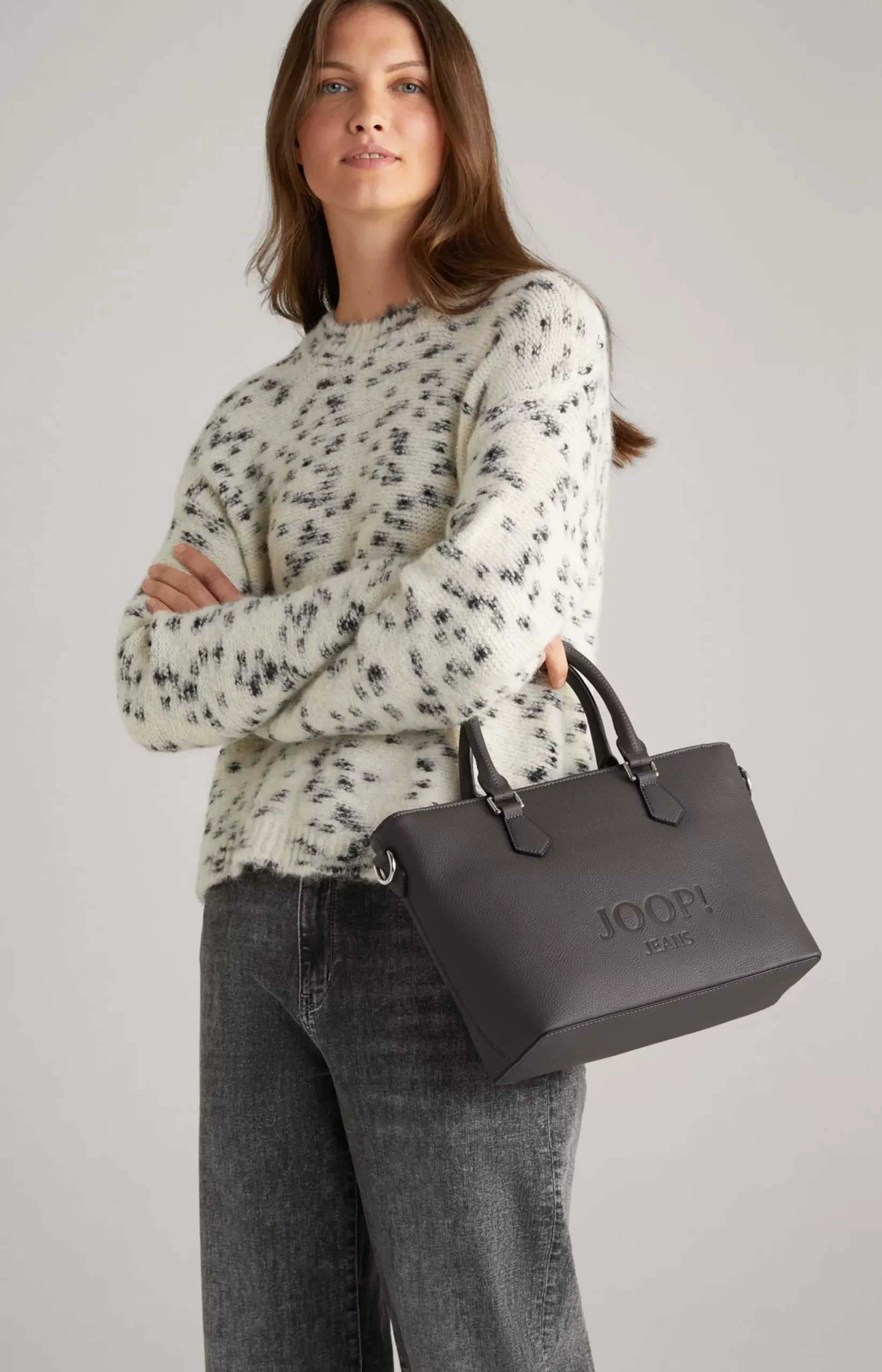 JOOP! Lettera Ketty Handbag in dark grey
