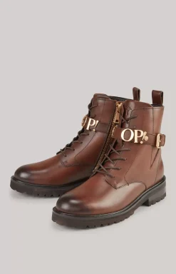 New JOOP! Lettera Maria Boots in brown