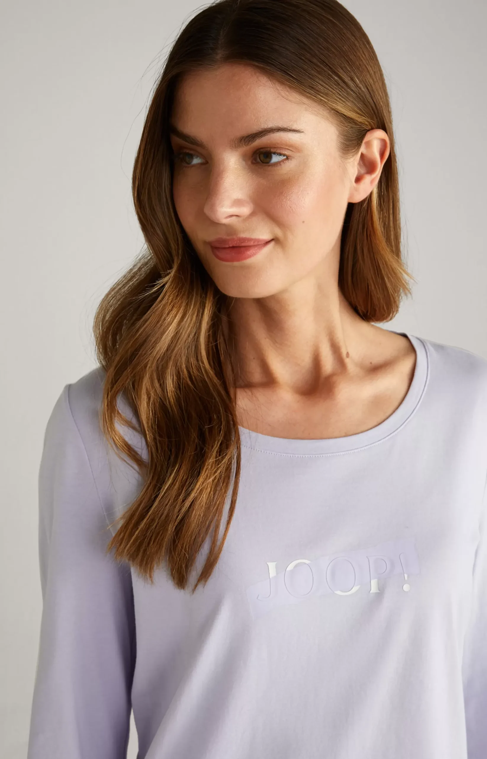 Sale JOOP! Long Loungewear Shirt in lavender
