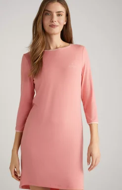 Sale JOOP! Long Loungewear Shirt in Flamingo pink