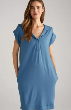 Sale JOOP! Long Loungewear Shirt in Ocean blue