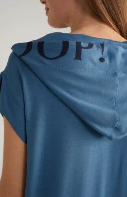 Sale JOOP! Long Loungewear Shirt in Ocean blue