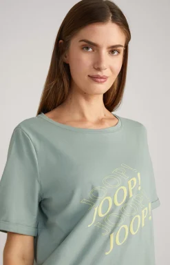 Outlet JOOP! Long Loungewear Shirt in Sea Grass mint