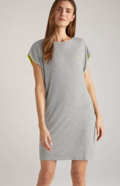 New JOOP! Long Loungewear Shirt in Melange grey