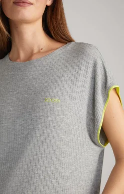 New JOOP! Long Loungewear Shirt in Melange grey