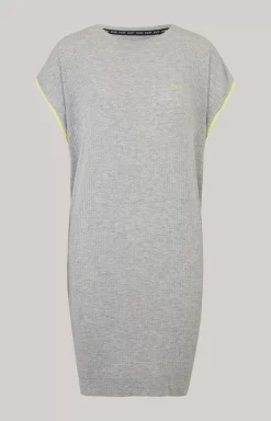 New JOOP! Long Loungewear Shirt in Melange grey
