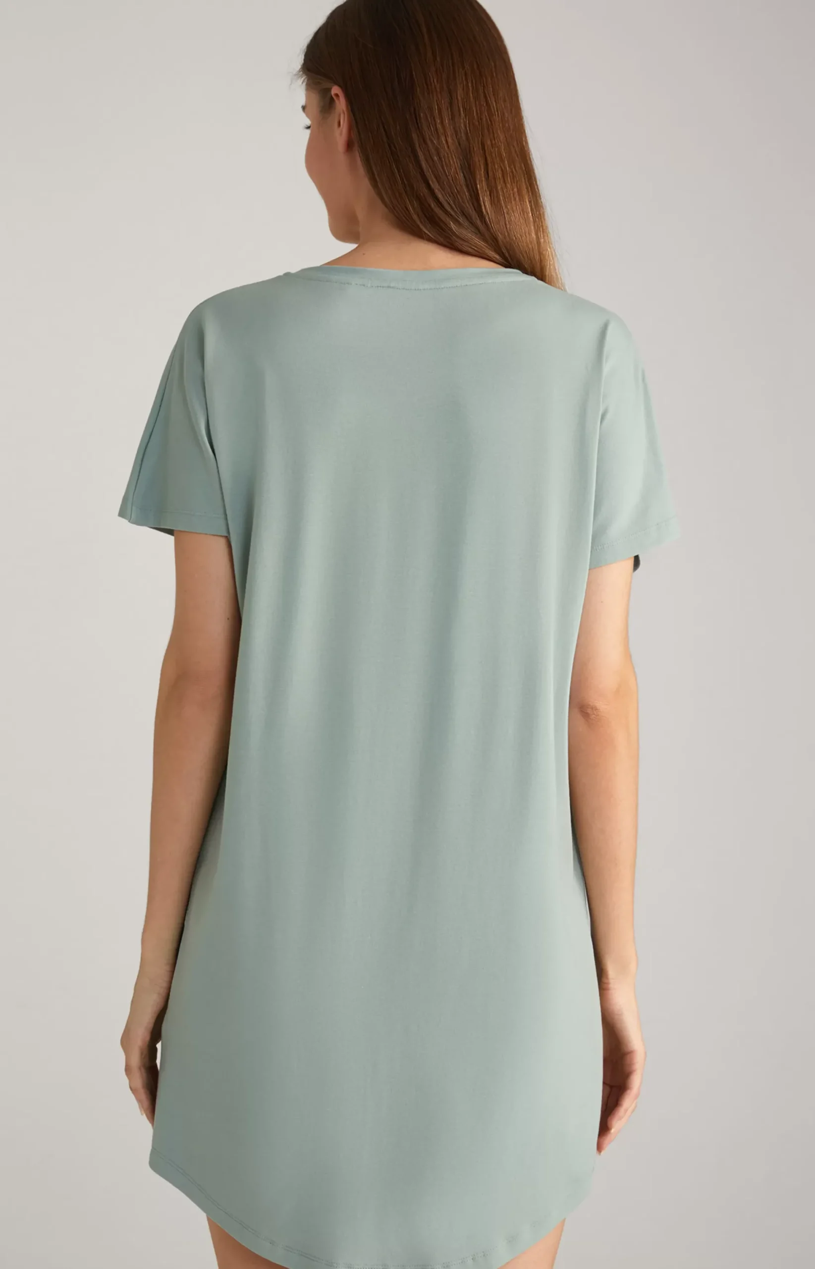 Sale JOOP! Long Loungewear Shirt in Sea Grass mint