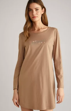 Clearance JOOP! Long Shirt Loungewear in camel