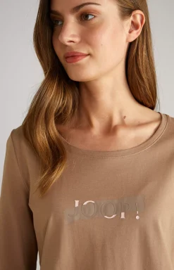 Clearance JOOP! Long Shirt Loungewear in camel