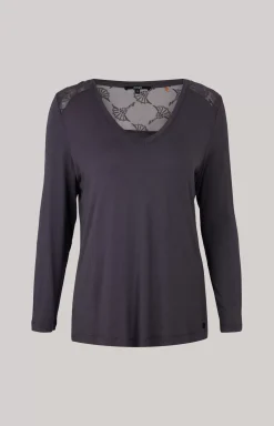 Sale JOOP! Long Sleeve Loungewear Top in anthracite