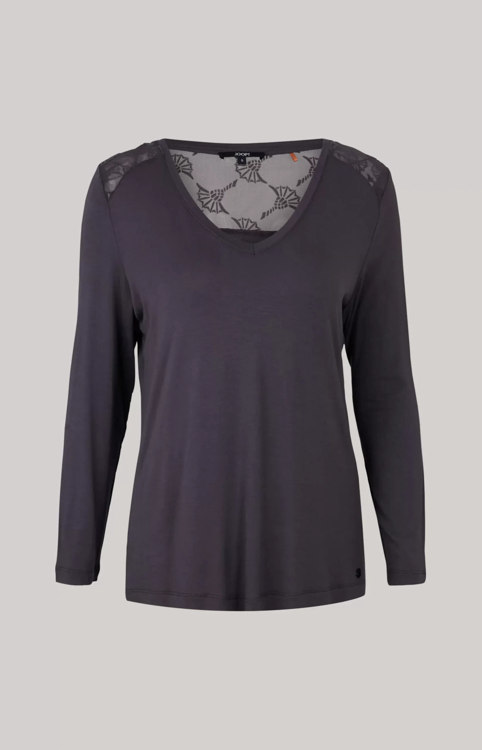 Sale JOOP! Long Sleeve Loungewear Top in anthracite