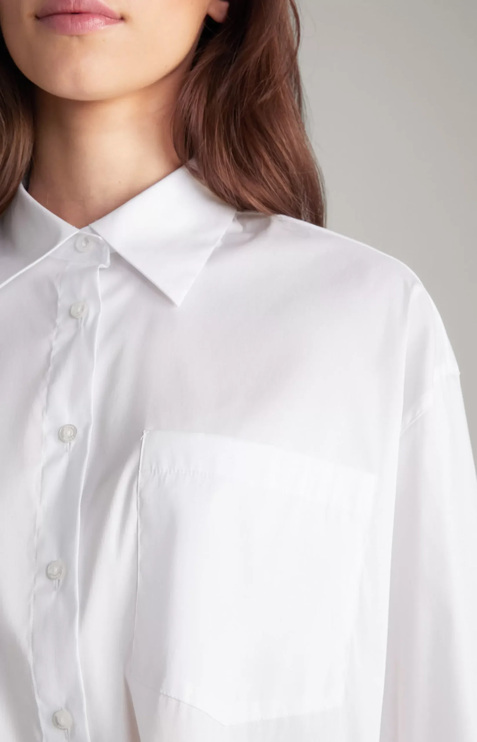 Online JOOP! Longline Blouse in white