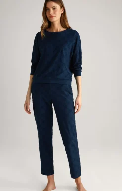 New JOOP! Long-Sleeve Loungewear Top in dark blue