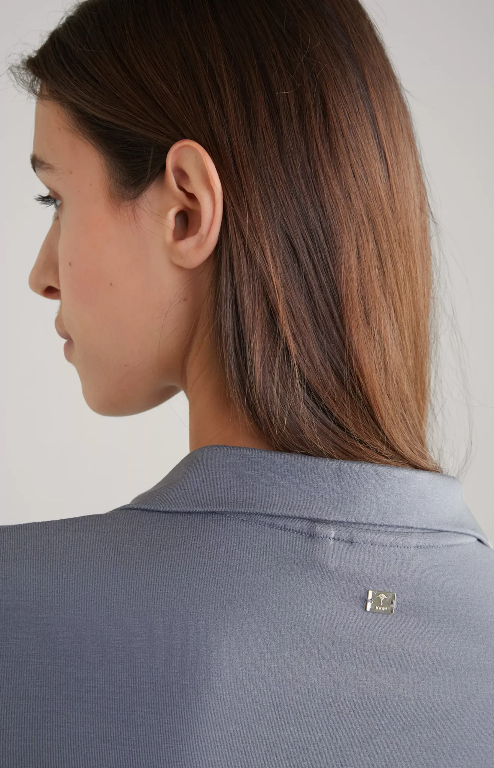 Discount JOOP! Long-sleeved Polo Shirt in grey