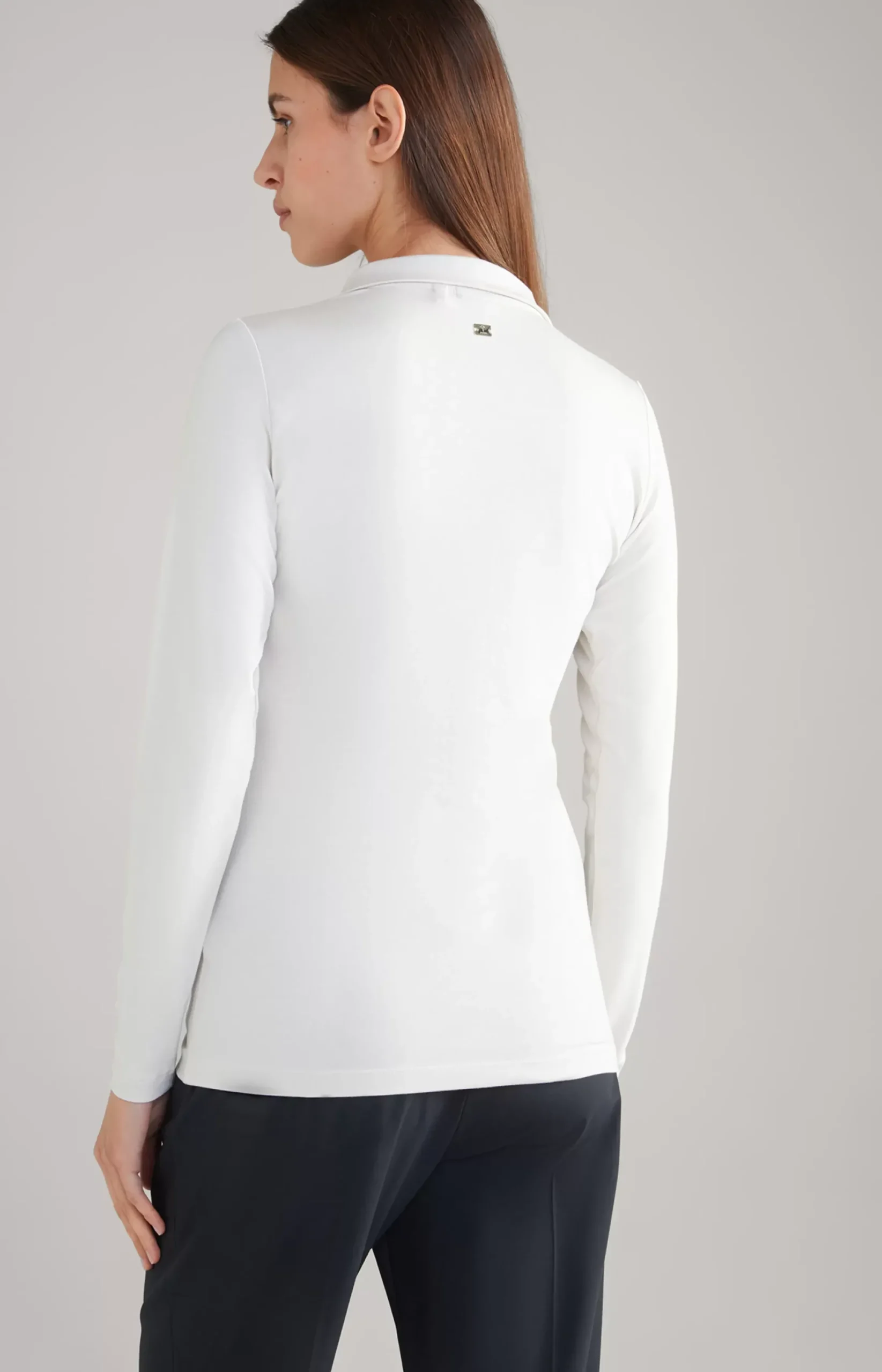 Discount JOOP! Long-sleeved Polo Shirt in light beige