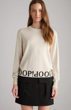 New JOOP! Long-sleeved Shirt in Champagne off-white