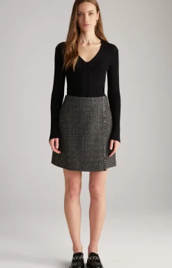 JOOP! Long-sleeved Top in black