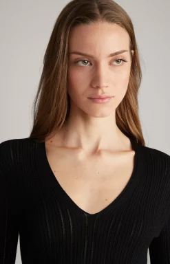 JOOP! Long-sleeved Top in black