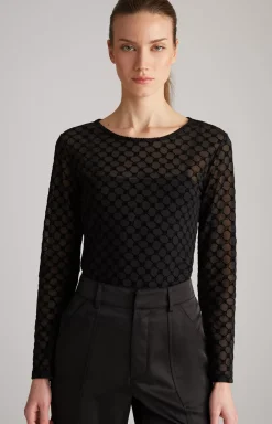 New JOOP! Long-sleeved Top in black