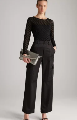 New JOOP! Long-sleeved Top in black