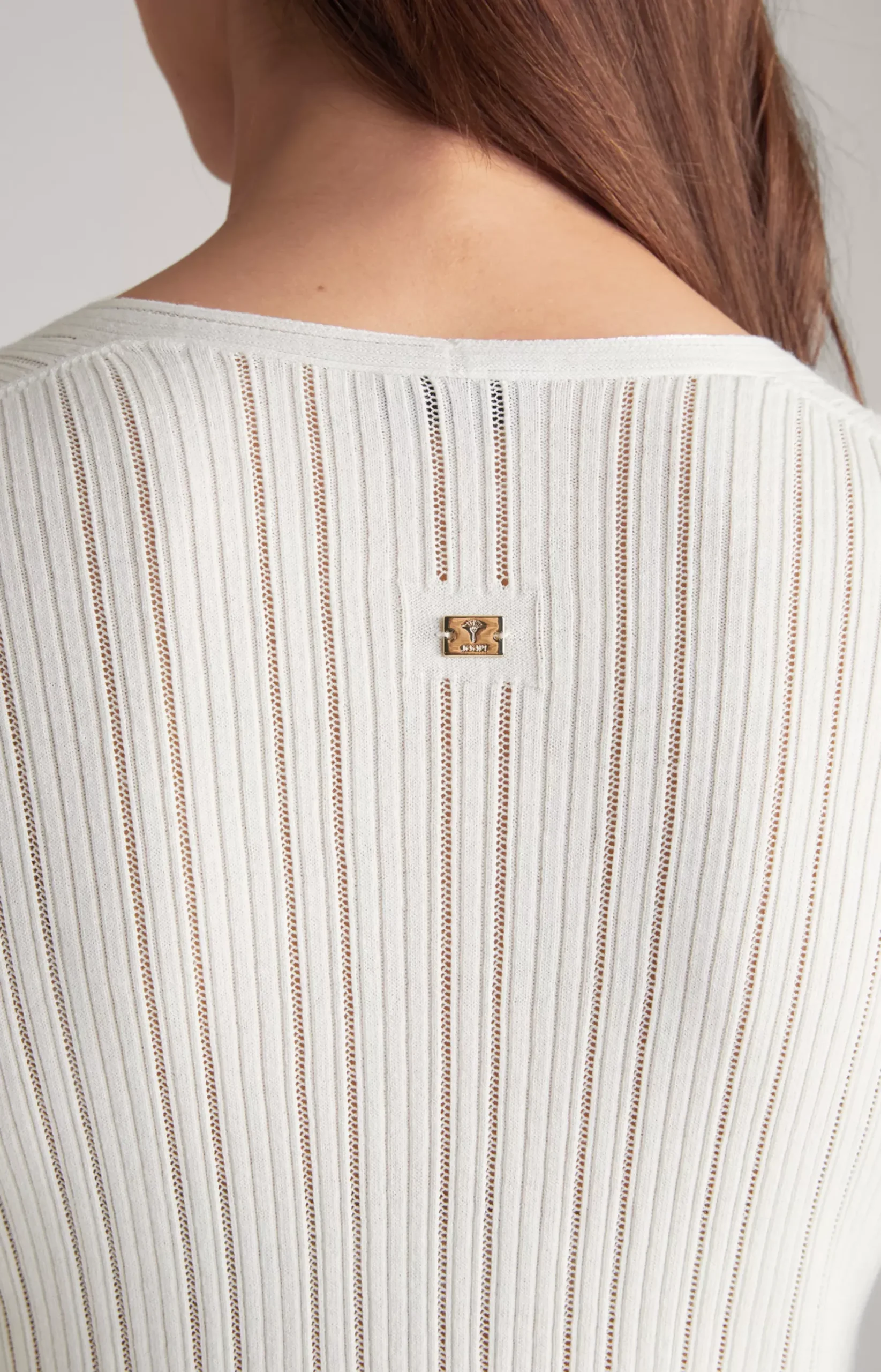 Hot JOOP! Long-sleeved Top in ecru