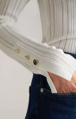 Hot JOOP! Long-sleeved Top in ecru