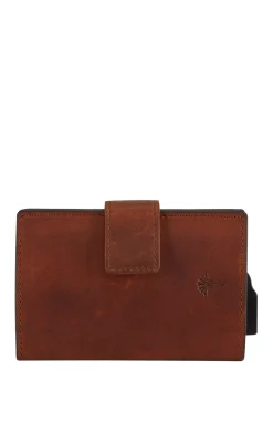 Clearance JOOP! Loreto C-Three E-Cage Wallet in Cognac Brown cognac/brown