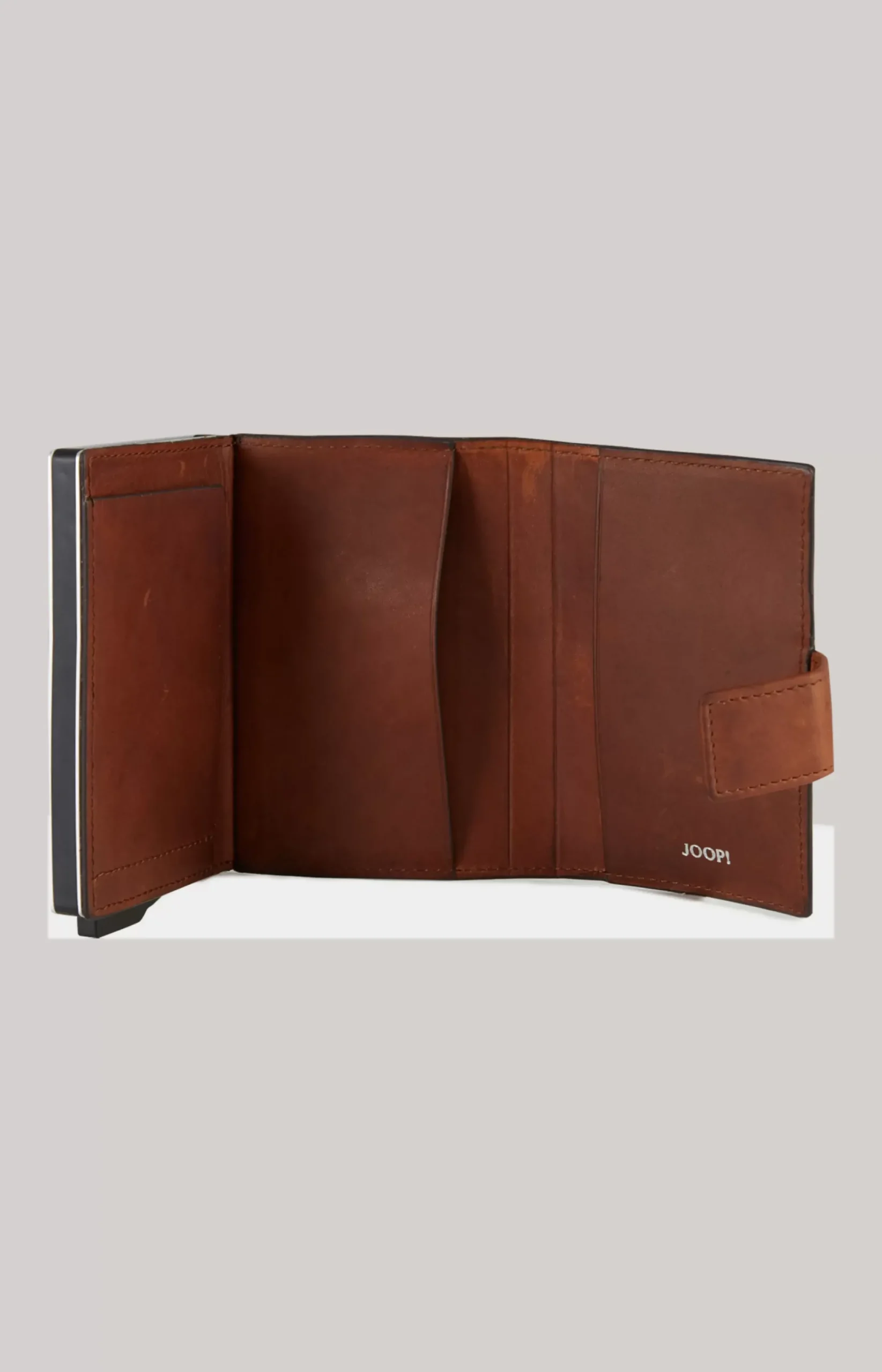 Online JOOP! Loreto C-Two E-Cage Wallet in Cognac Brown cognac/brown