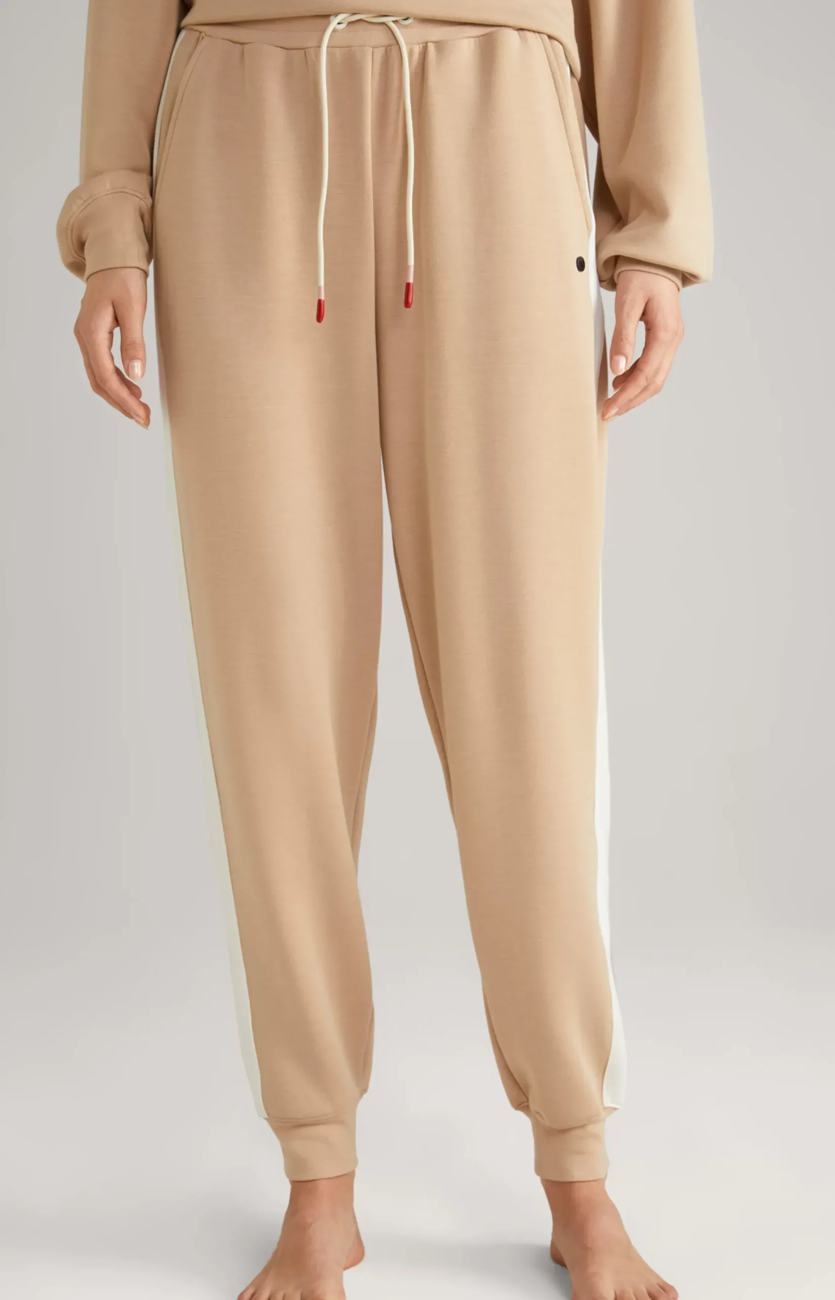Discount JOOP! Loungewear Joggers in beige/ecru
