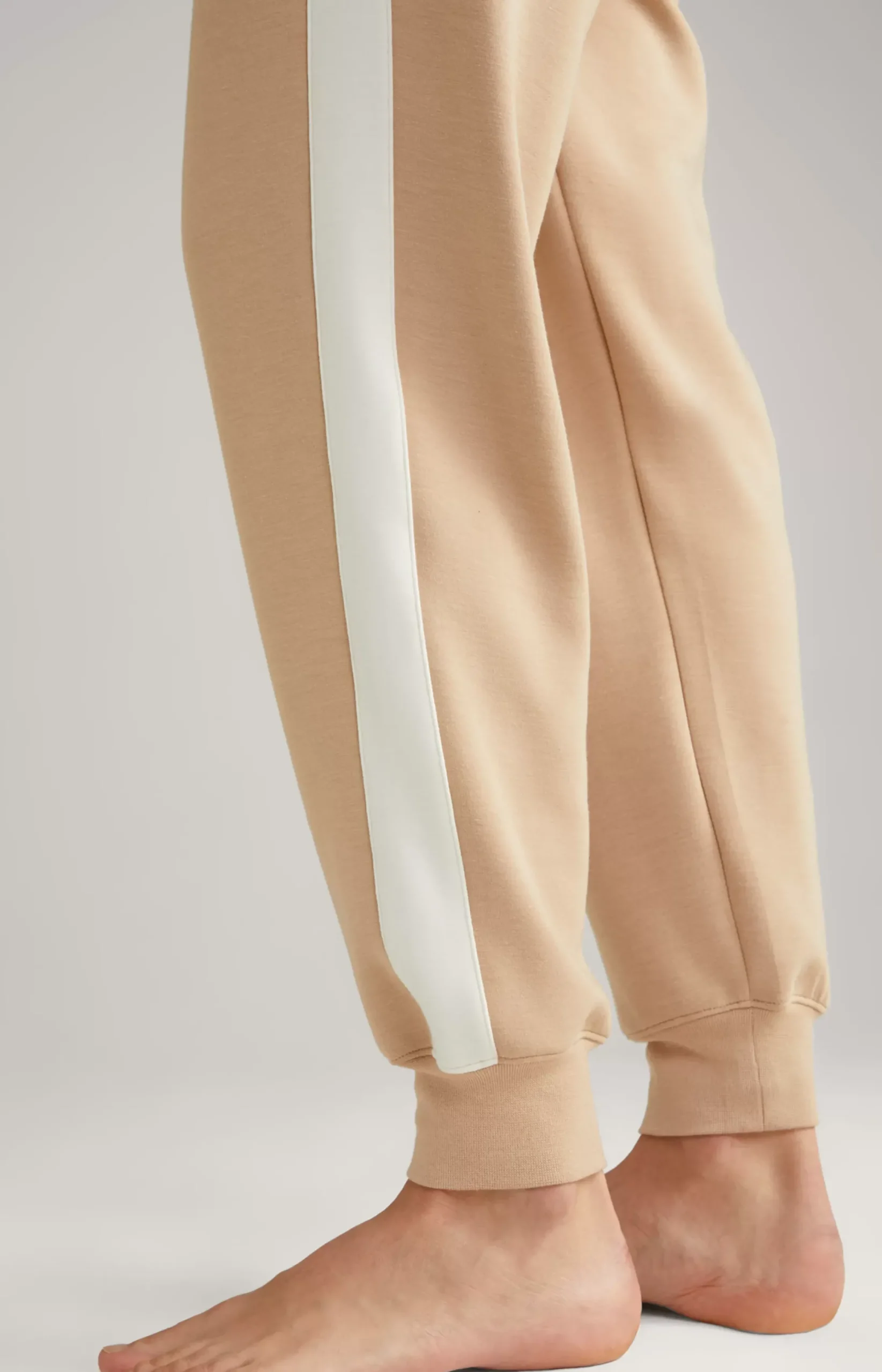 Discount JOOP! Loungewear Joggers in beige/ecru