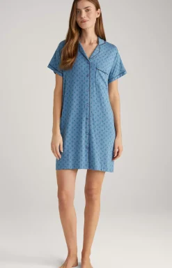 Online JOOP! Loungewear Long Shirt in Ocean blue