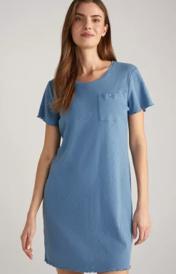 New JOOP! Loungewear Long Shirt in Ocean blue