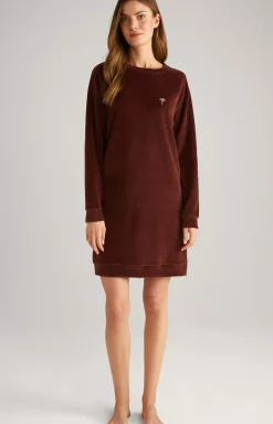 JOOP! Loungewear Long Sweater in coffee