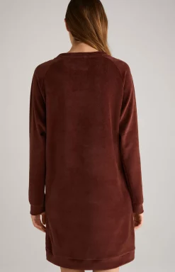 JOOP! Loungewear Long Sweater in coffee