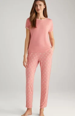JOOP! Loungewear Shirt in Flamingo pink