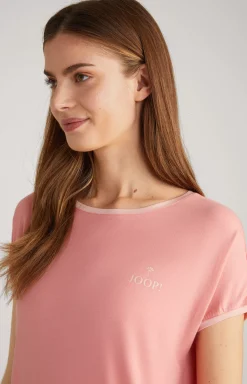 JOOP! Loungewear Shirt in Flamingo pink