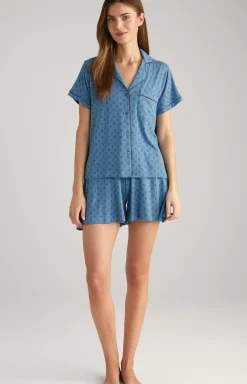 JOOP! Loungewear Shirt in Ocean blue