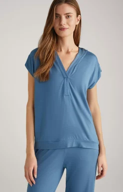 New JOOP! Loungewear Shirt in Ocean blue