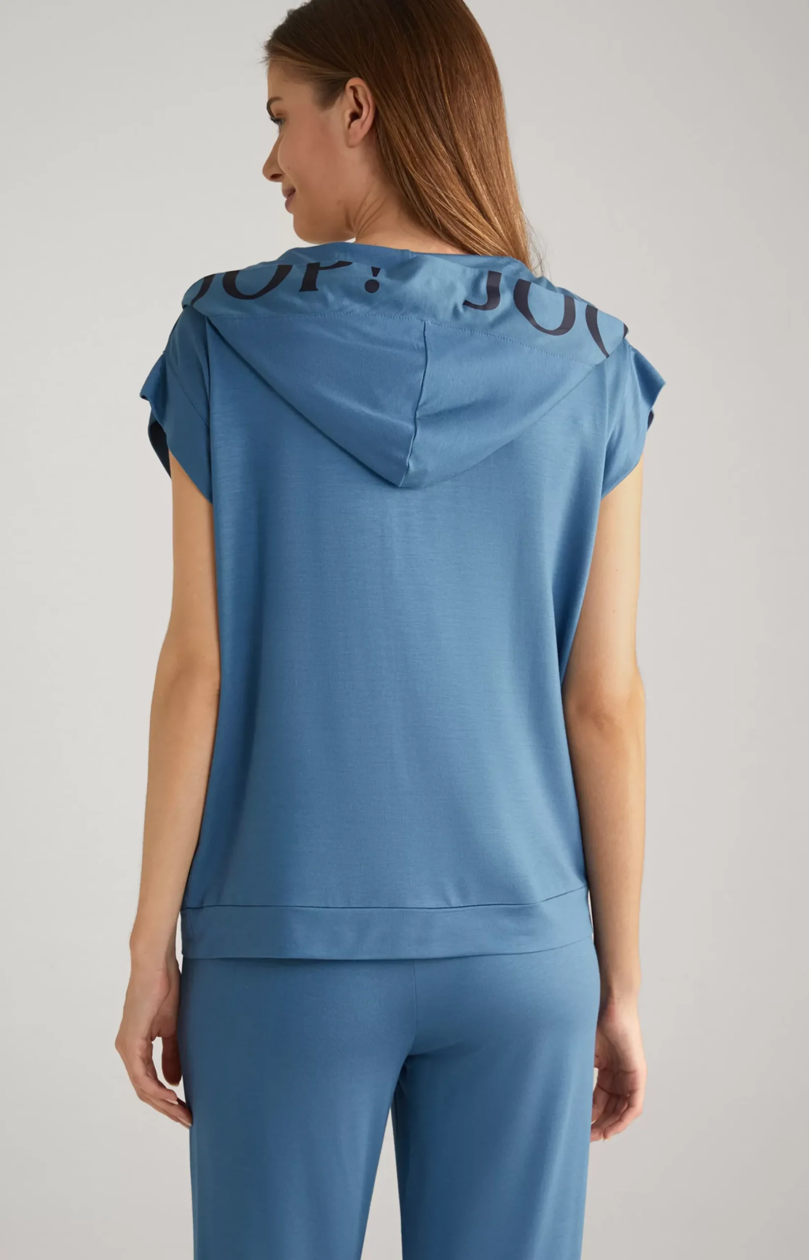 New JOOP! Loungewear Shirt in Ocean blue