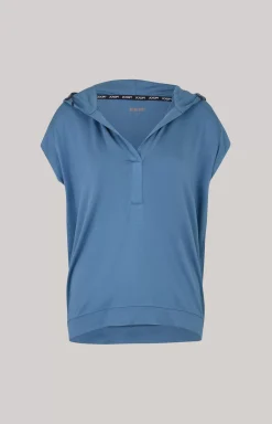 New JOOP! Loungewear Shirt in Ocean blue