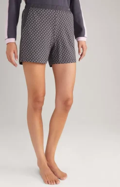 JOOP! Loungewear shorts in patterned anthracite anthracite patterned