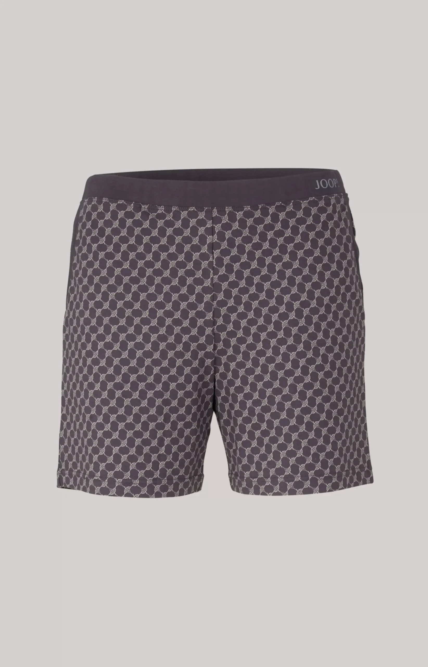 JOOP! Loungewear shorts in patterned anthracite anthracite patterned