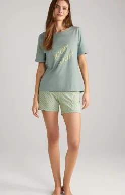 Clearance JOOP! Loungewear Shorts in Sea Grass mint