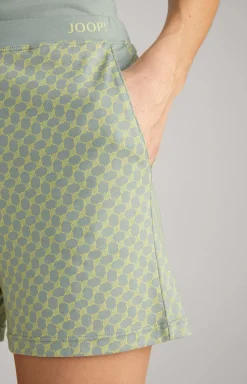 Clearance JOOP! Loungewear Shorts in Sea Grass mint