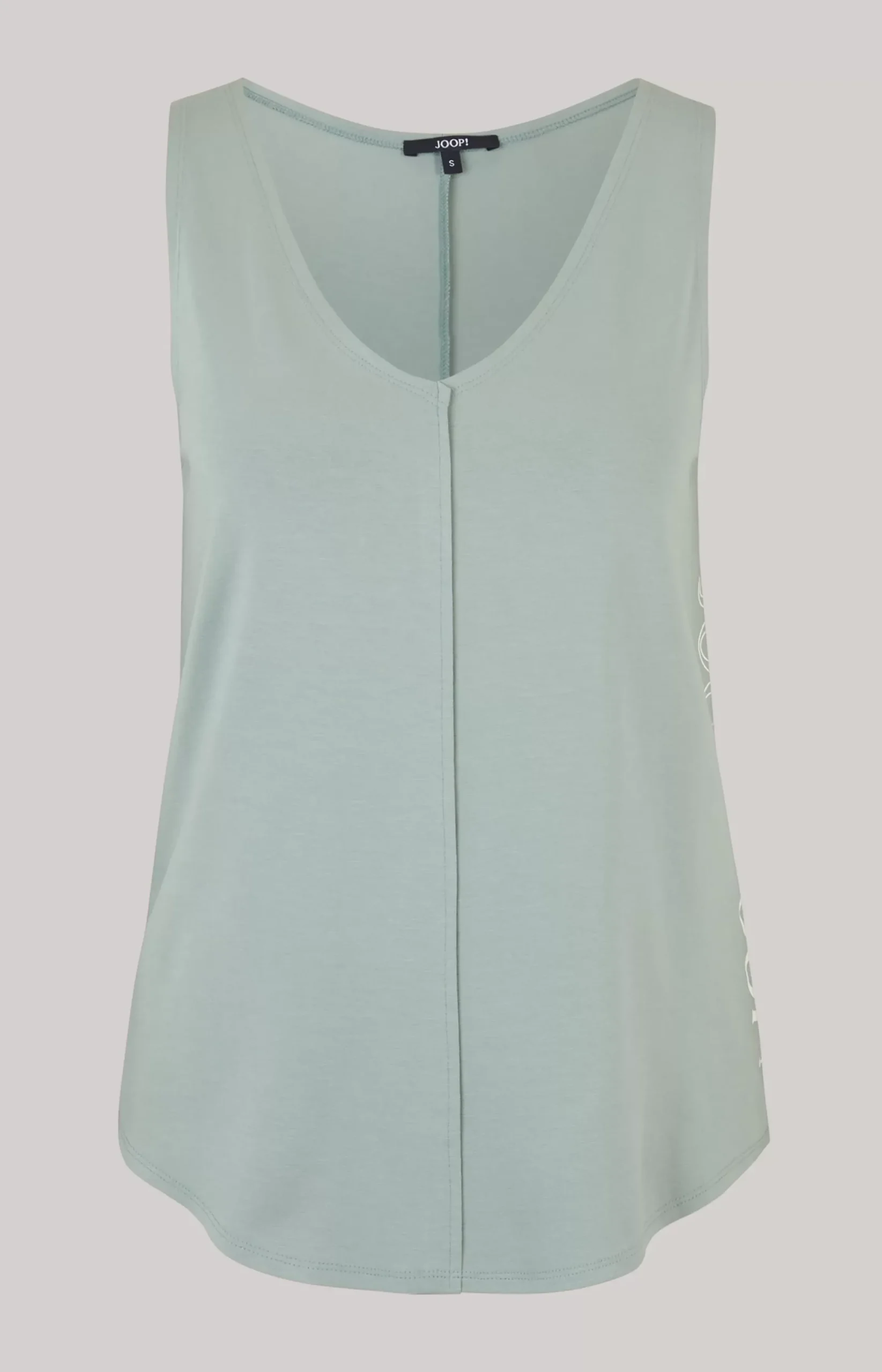 Hot JOOP! Loungewear Tank Top in Sea Grass mint