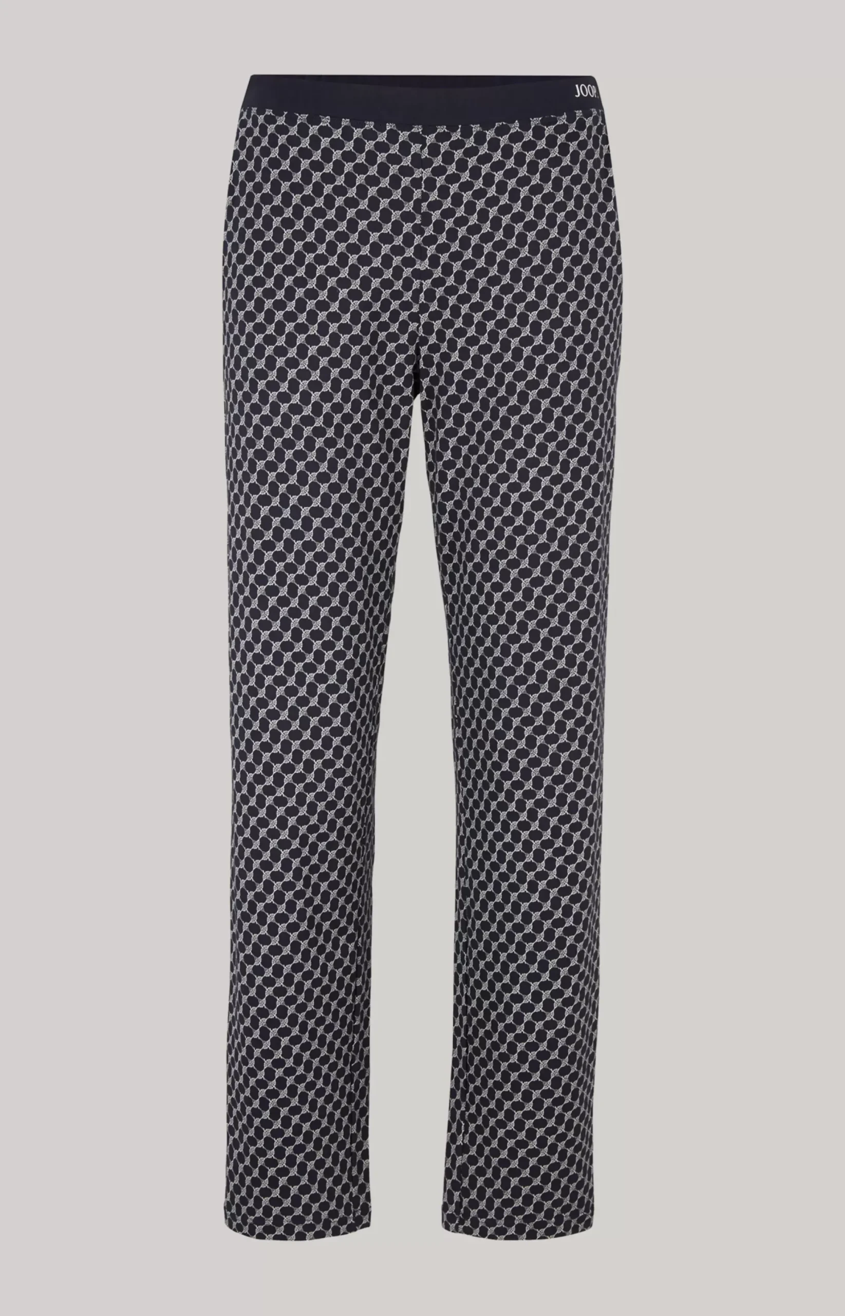 JOOP! Loungewear trousers in patterned midnight blue midnight blue patterned
