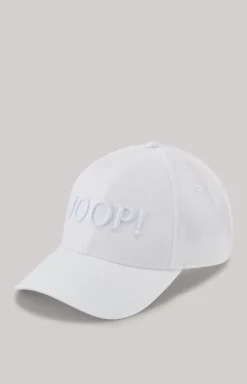 Online JOOP! Luigi cornflower Logo Cap in white