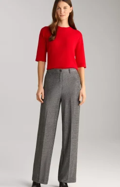 Discount JOOP! Lurex Trousers in Grey Glitter silver