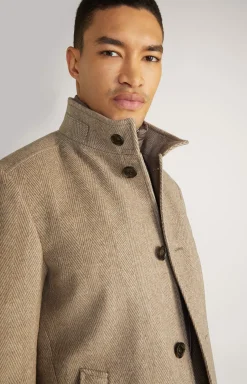 Outlet JOOP! Maico Coat in a Pattern light brown